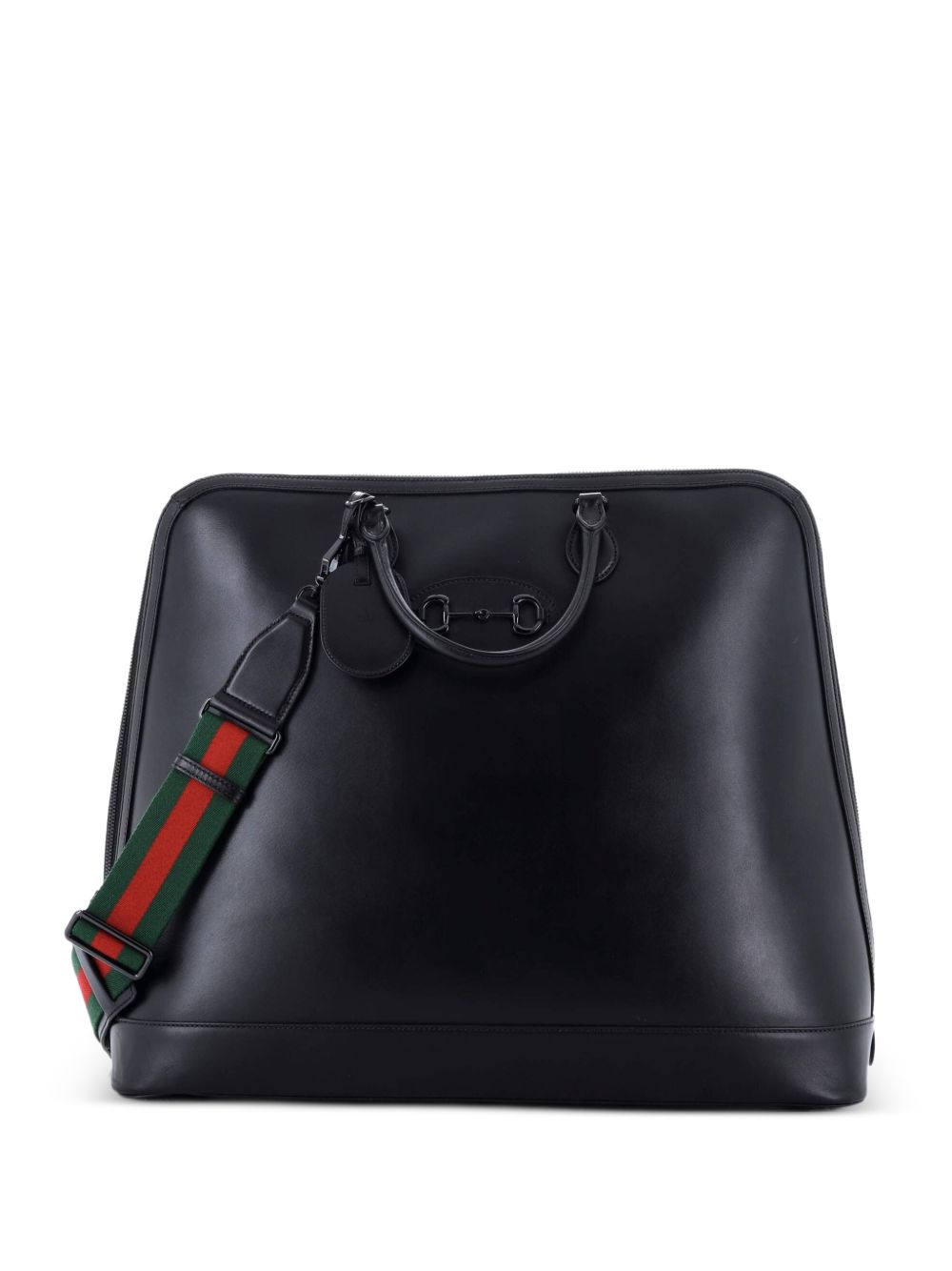 Horsebit 1955 Web Duffle Bag Leather Large travel bag