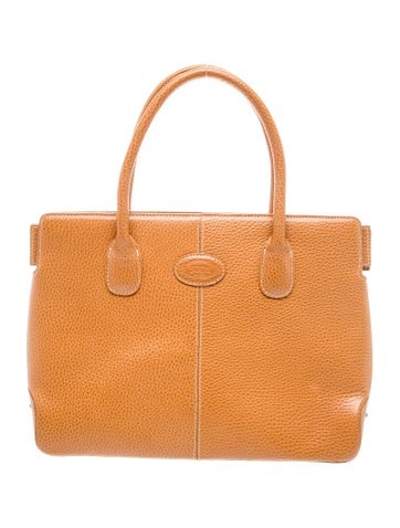 Leather Top Handle Bag