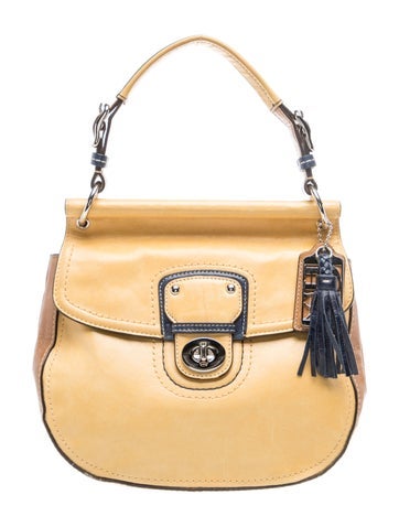 Leather Top Handle Bag