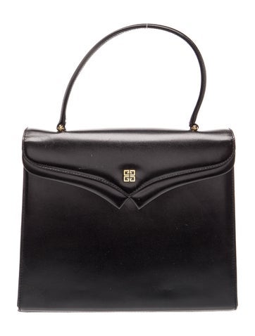 Leather Top Handle Bag Vintage