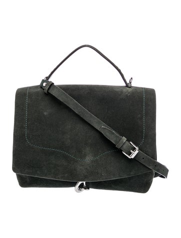 Suede Shoulder Bag