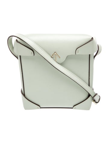 Manu Atelier Leather Crossbody Bag