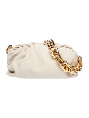 Bottega Veneta Leather Chain Pouch