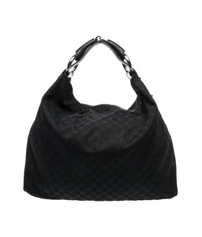 Gucci Gg Canvas Hobo Large