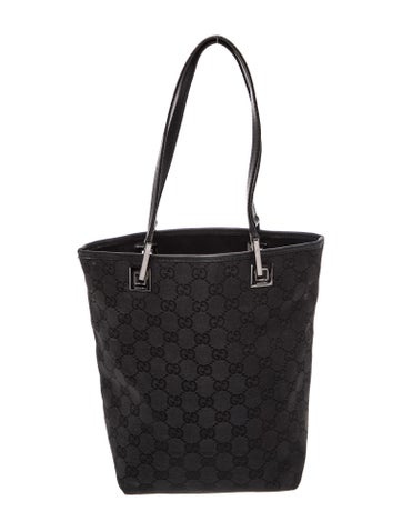 GG Canvas Bucket Bag