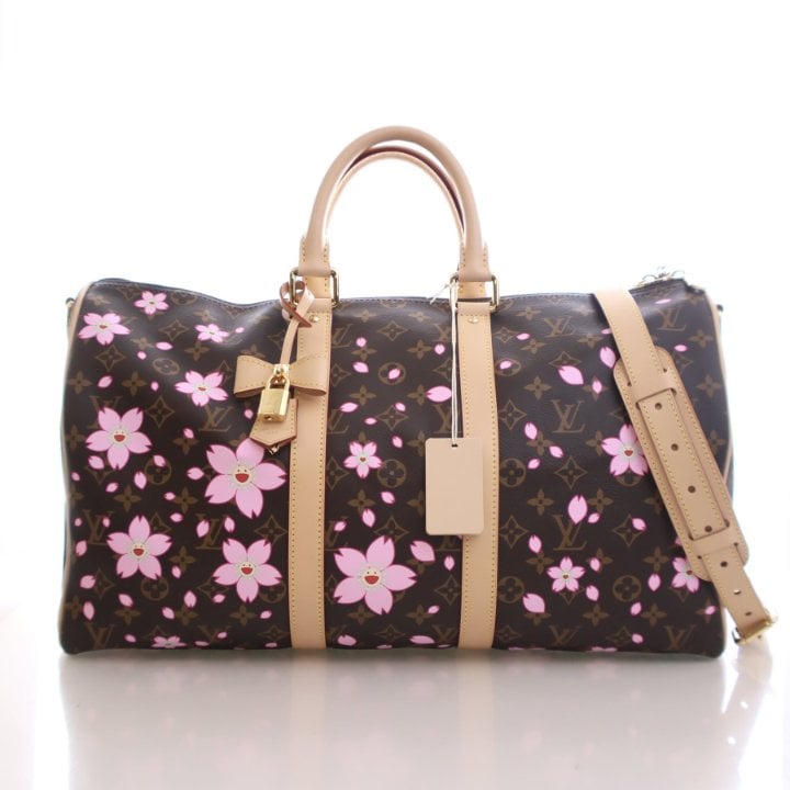 Louis Vuitton x Takashi Murakami Monogram Keepall Bandouliere 45