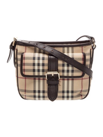 Haymarket Check Messenger Bag
