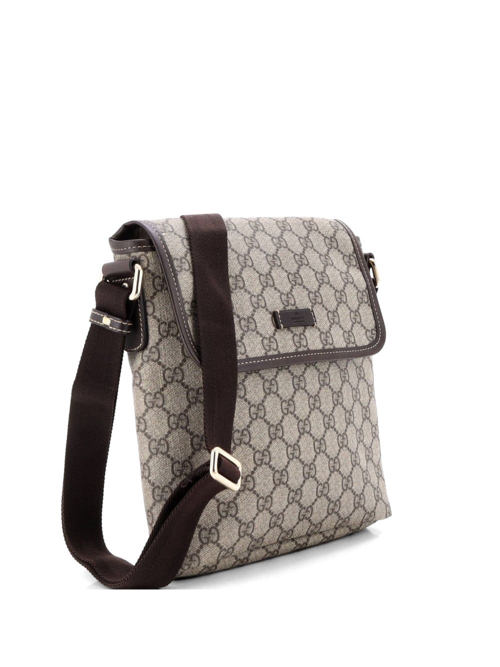 Flap Messenger GG Coated Canvas Small crossbody bag