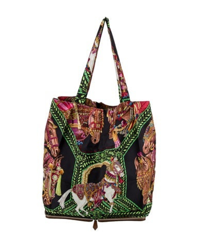 Hermes Le Danse Du Cheval Marwari Silky Pop Tote