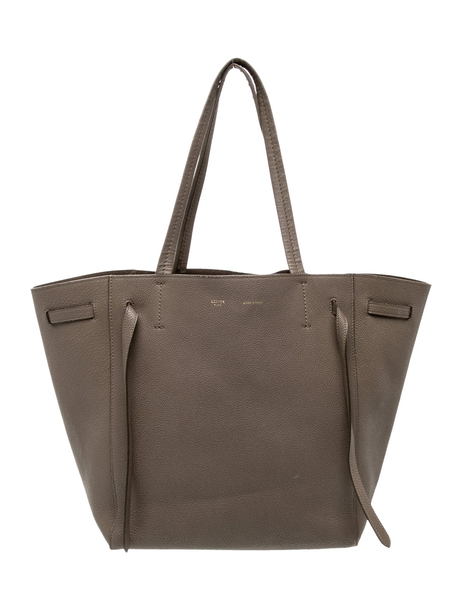 Leather Cabas Phantom w/Belt Small