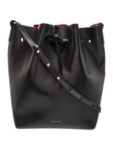 Mansur Gavriel Leather Bucket Bag