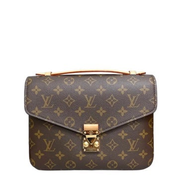 Coated Canvas Pochette Metis