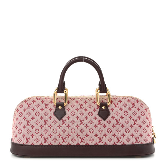 Louis Vuitton Mini Monogram Alma Long Cherry