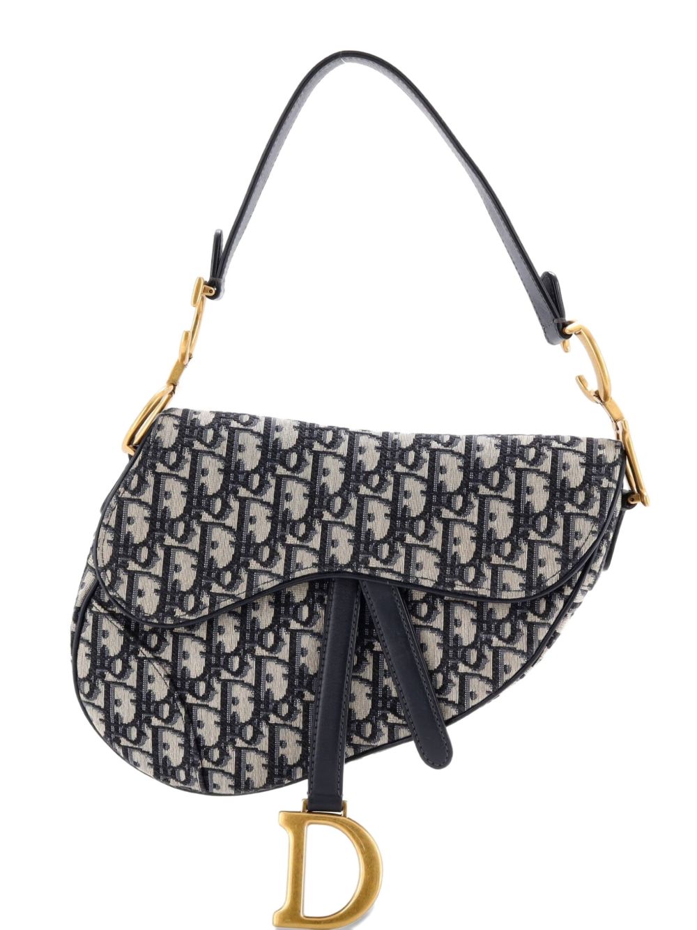 Saddle Handbag Oblique Canvas Medium shoulder bag