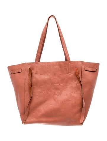 Leather Cabas Phantom w/Belt Medium