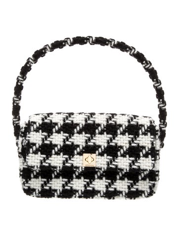 Anine Bing Tweed Shoulder Bag