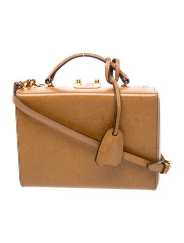 Mark Cross Leather Top Handle Bag