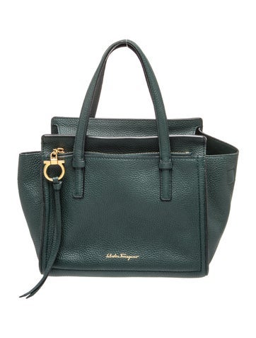 Ferragamo Leather Top Handle Bag