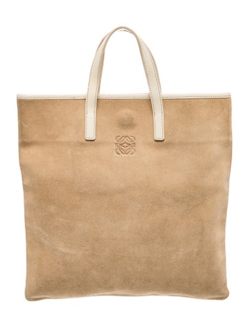 Suede Top Handle Bag Vintage