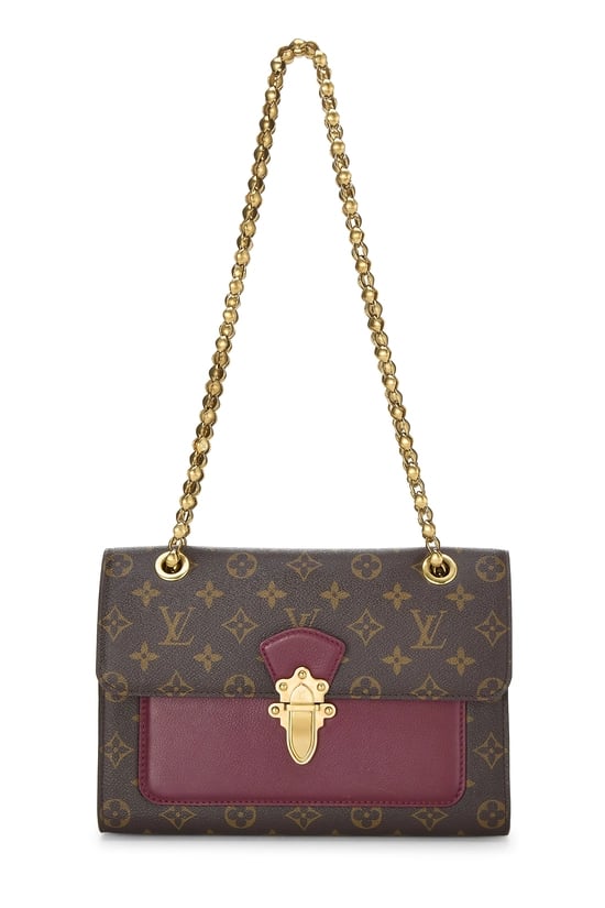 Purple Monogram Canvas Victoire
