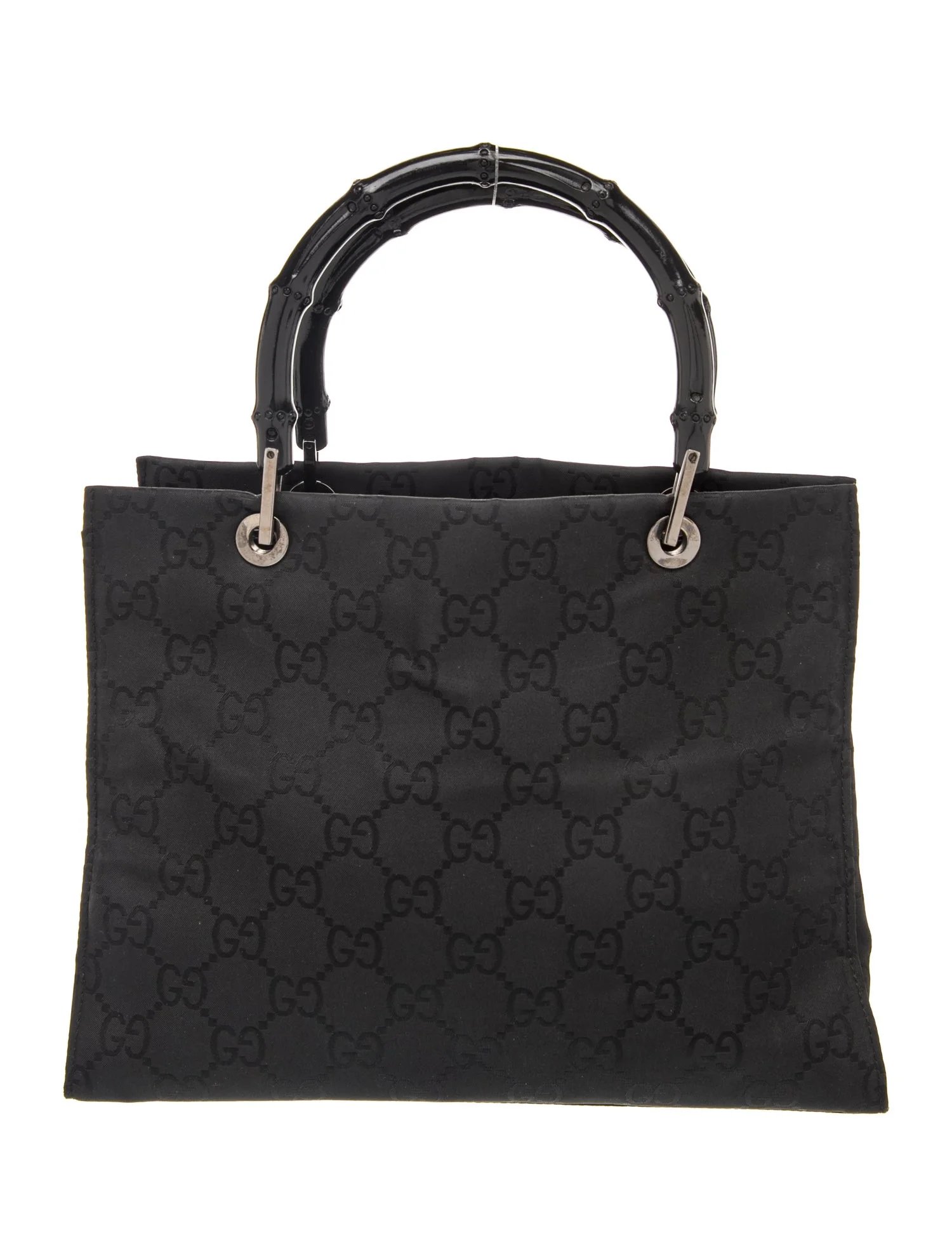 GG Nylon Bamboo Shopper Vintage