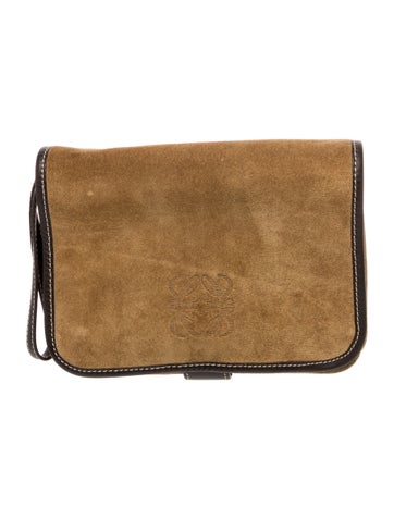 Suede Clutch