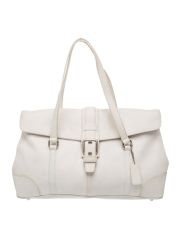 Leather Top Handle Bag