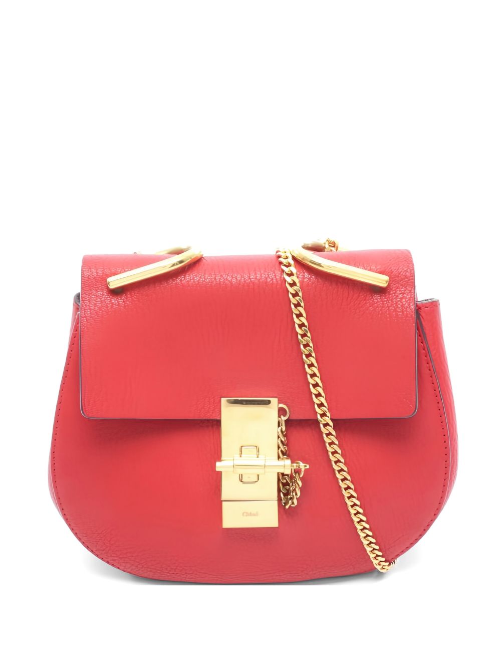 Drew chain leather mini bag