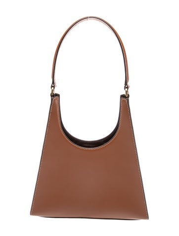 Staud Leather Rey Shoulder Bag
