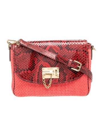 Dolce & Gabbana Snakeskin Shoulder Bag