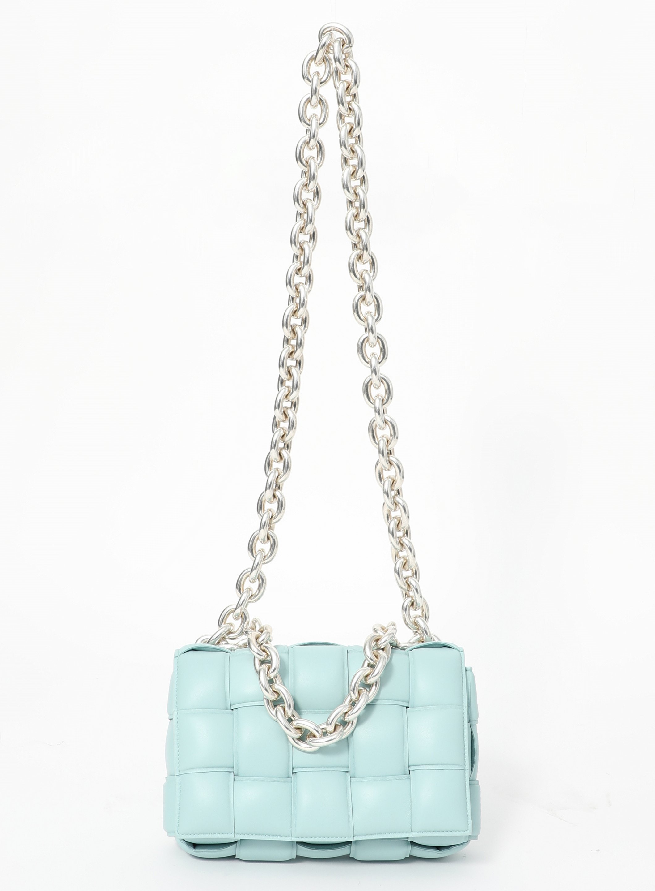 Bottega Veneta Pre-Fall 2020 Spearmint Chain Cassette Bag
