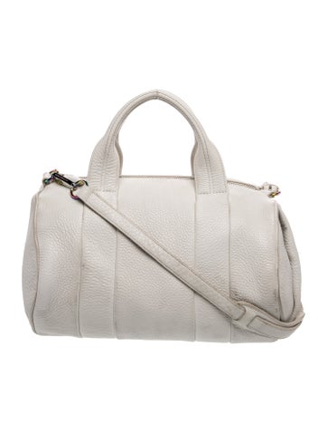 Leather Top Handle Bag