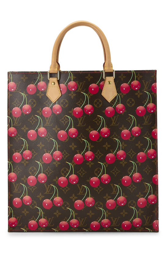 Louis Vuitton Takashi Murakami x Louis Vuitton Monogram Cerises Sac Plat
