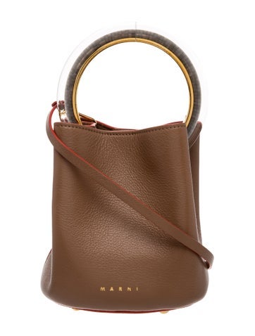 Leather Bucket Bag