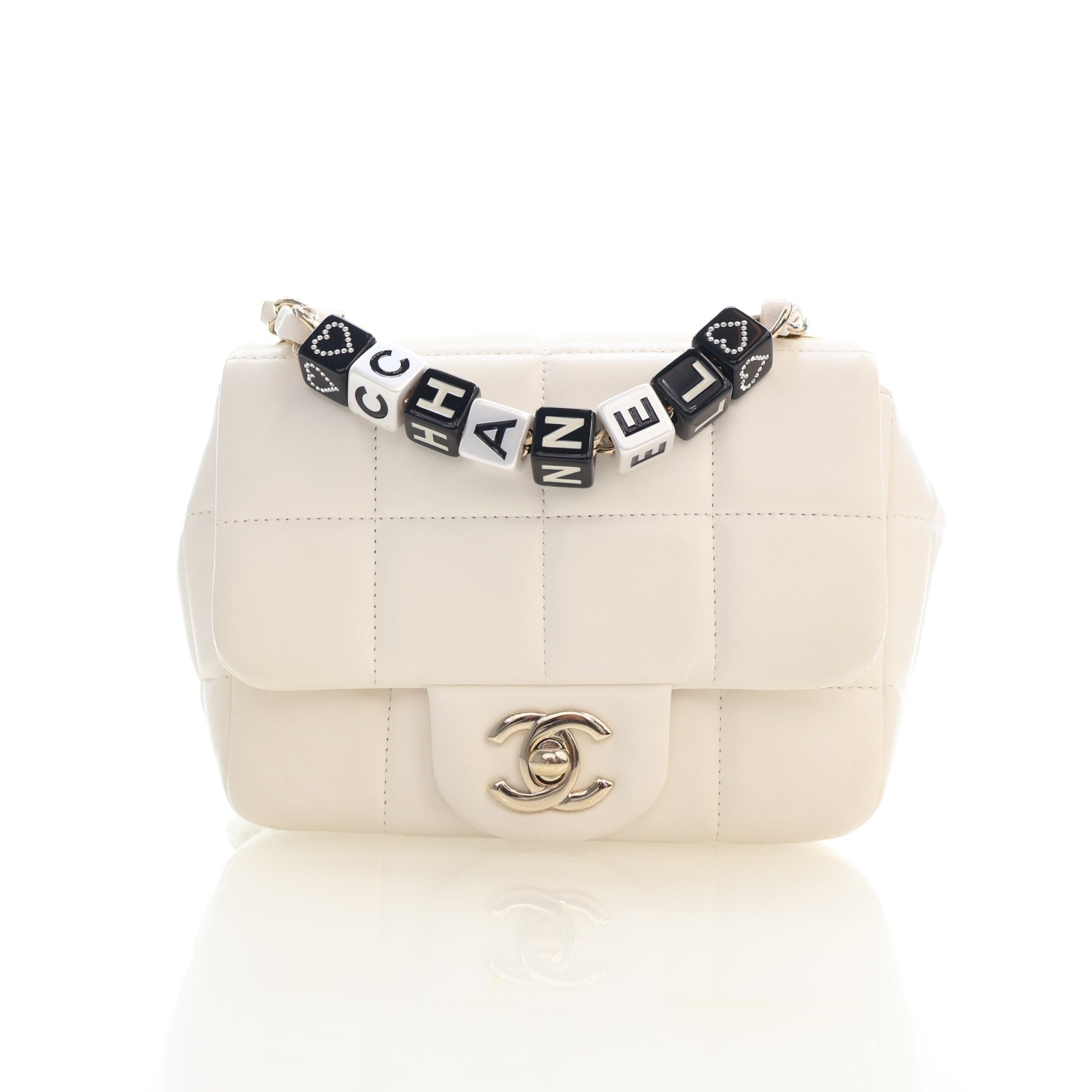 Chanel Chanel Mini Lambskin Square Monacoco Flap Bag