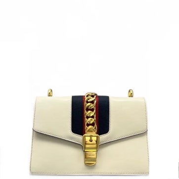 Calfskin Sylvie Shoulder Bag Small