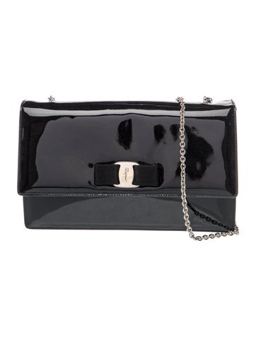 Ferragamo Patent Leather Crossbody Bag