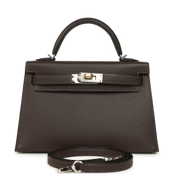 Hermes Hermes Kelly Sellier 20 Ebene Epsom Electrum Hardware