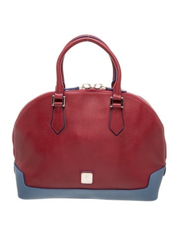 Leather Top Handle Bag