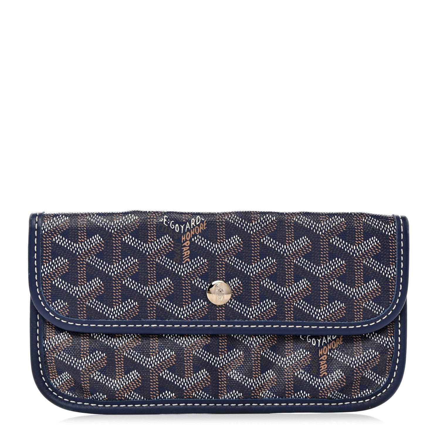 Goyard Goyardine Pouch Navy