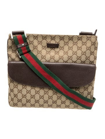 GG Canvas Messenger Bag
