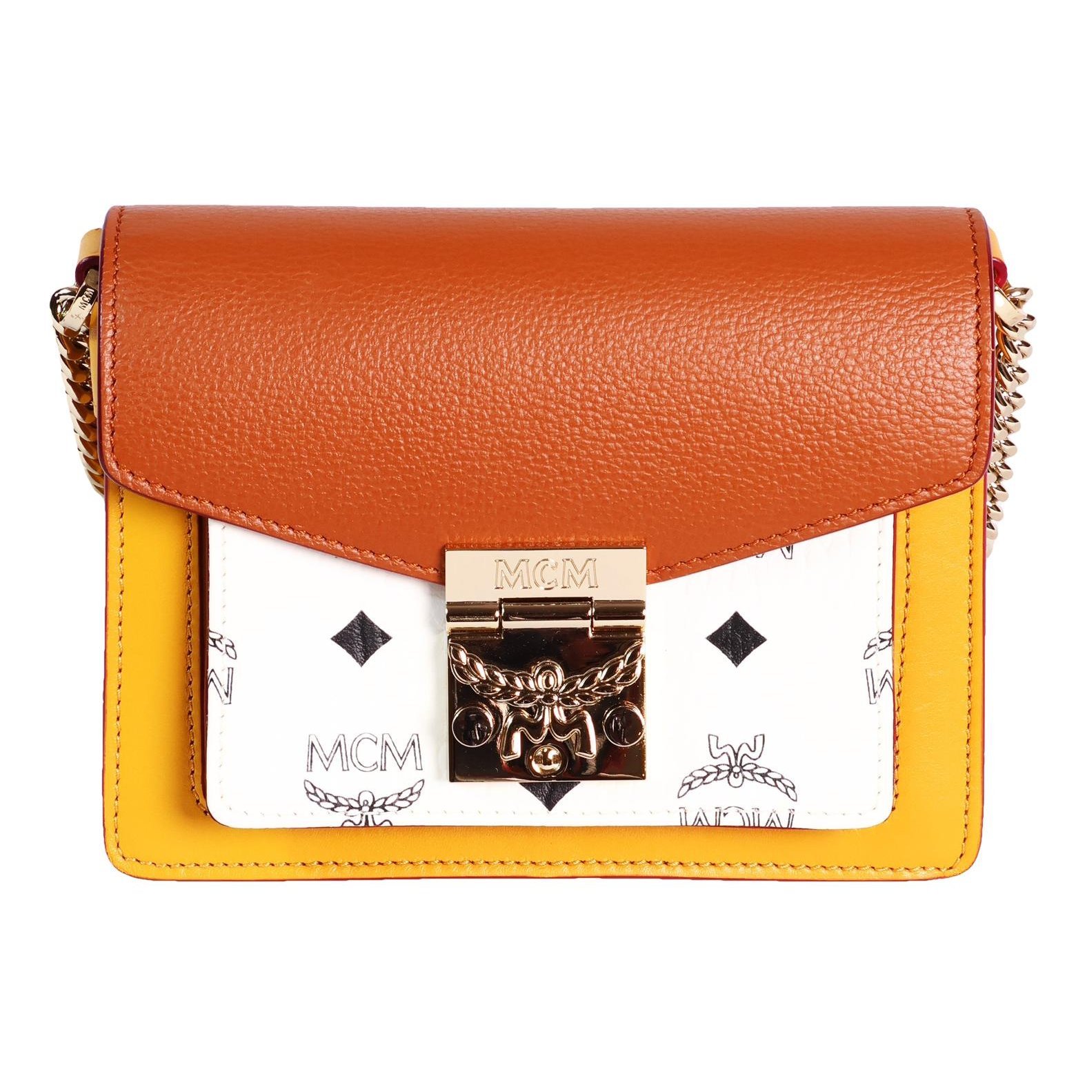MCM Patricia leather handbag
