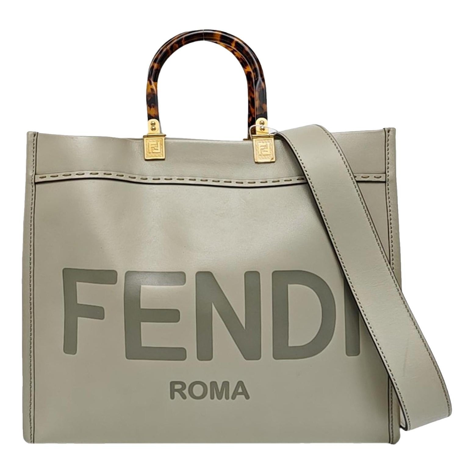 Sunshine leather tote