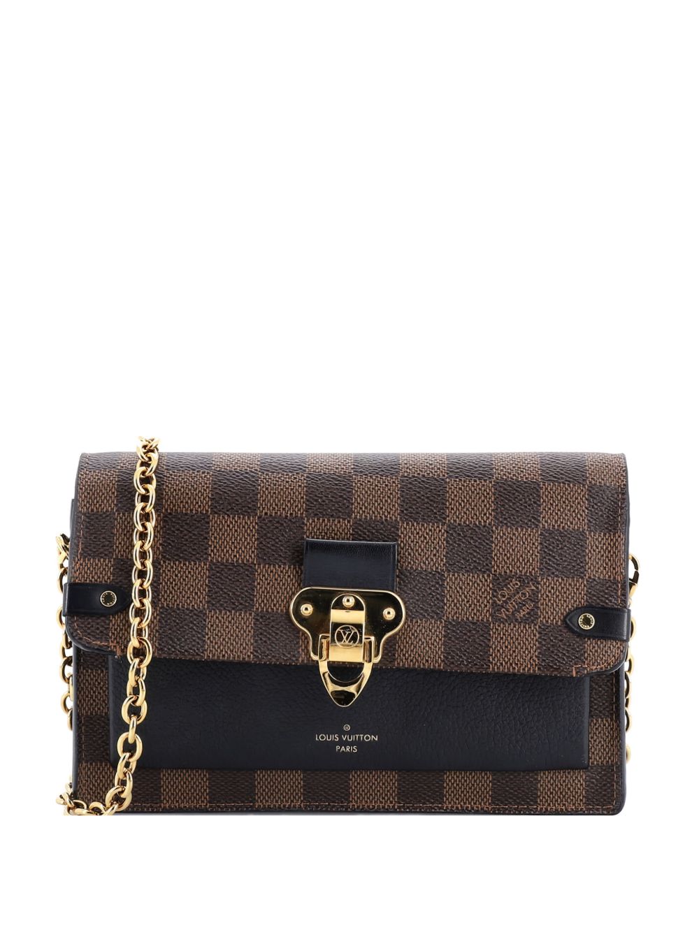 Vavin Chain Wallet NM Damier with Leather crossbody bag