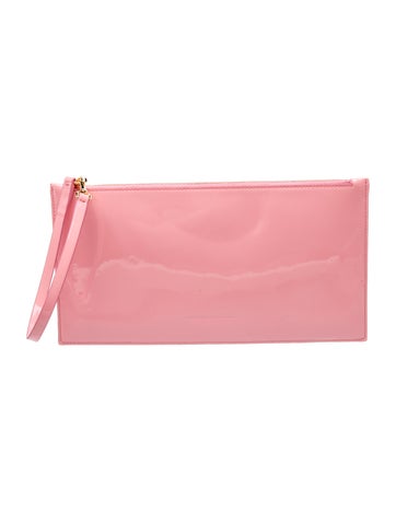Patent Leather Clutch w/ Tags
