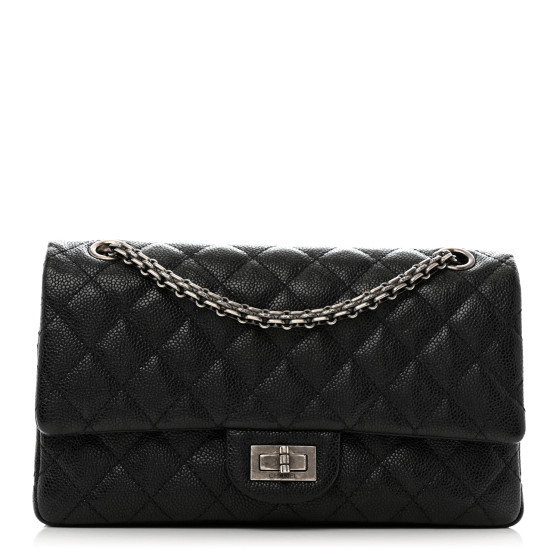 Chanel Caviar Quilted 2.55 Reissue 225 Flap Black