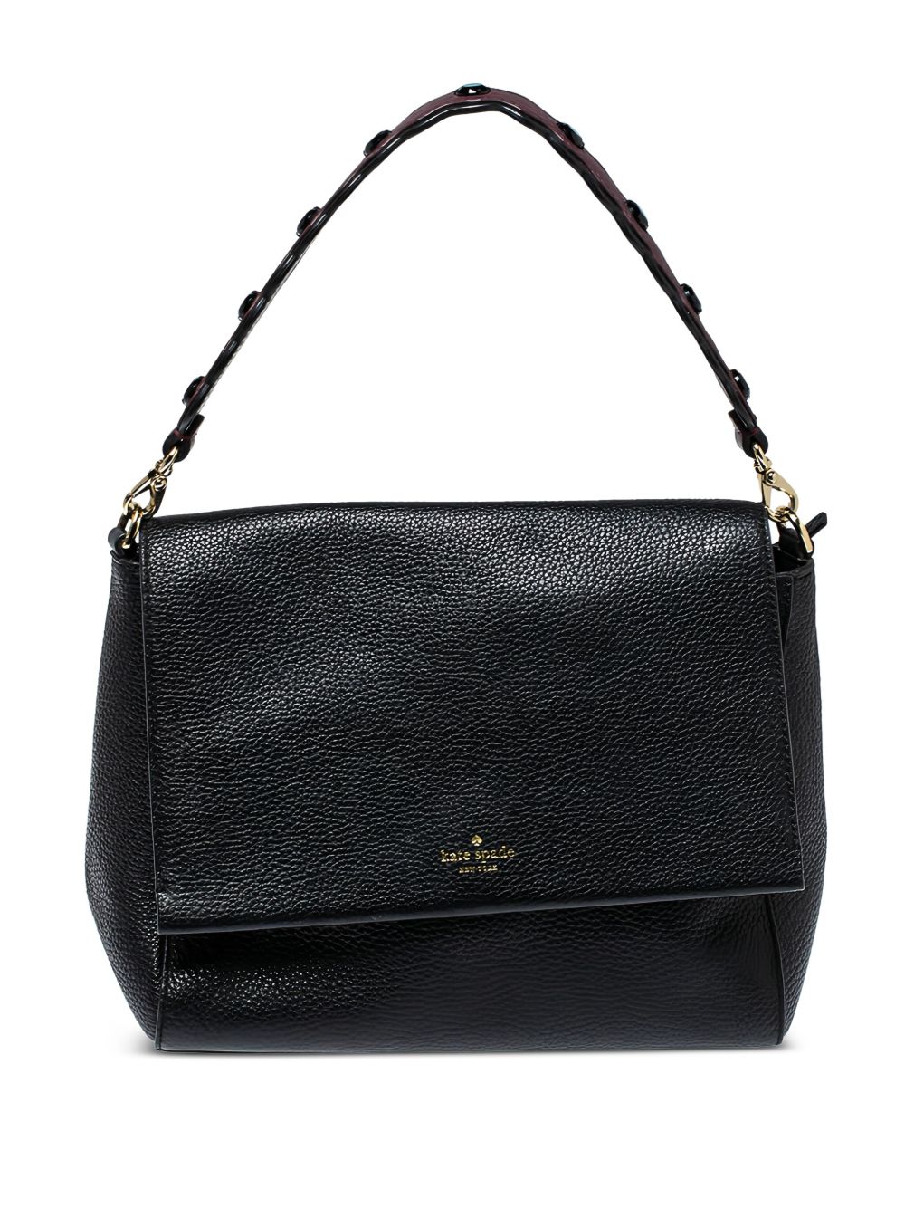 pre-owned leather shoulder bag