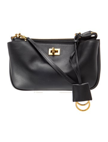 Balenciaga Leather Rodeo Sling Pochette 2025