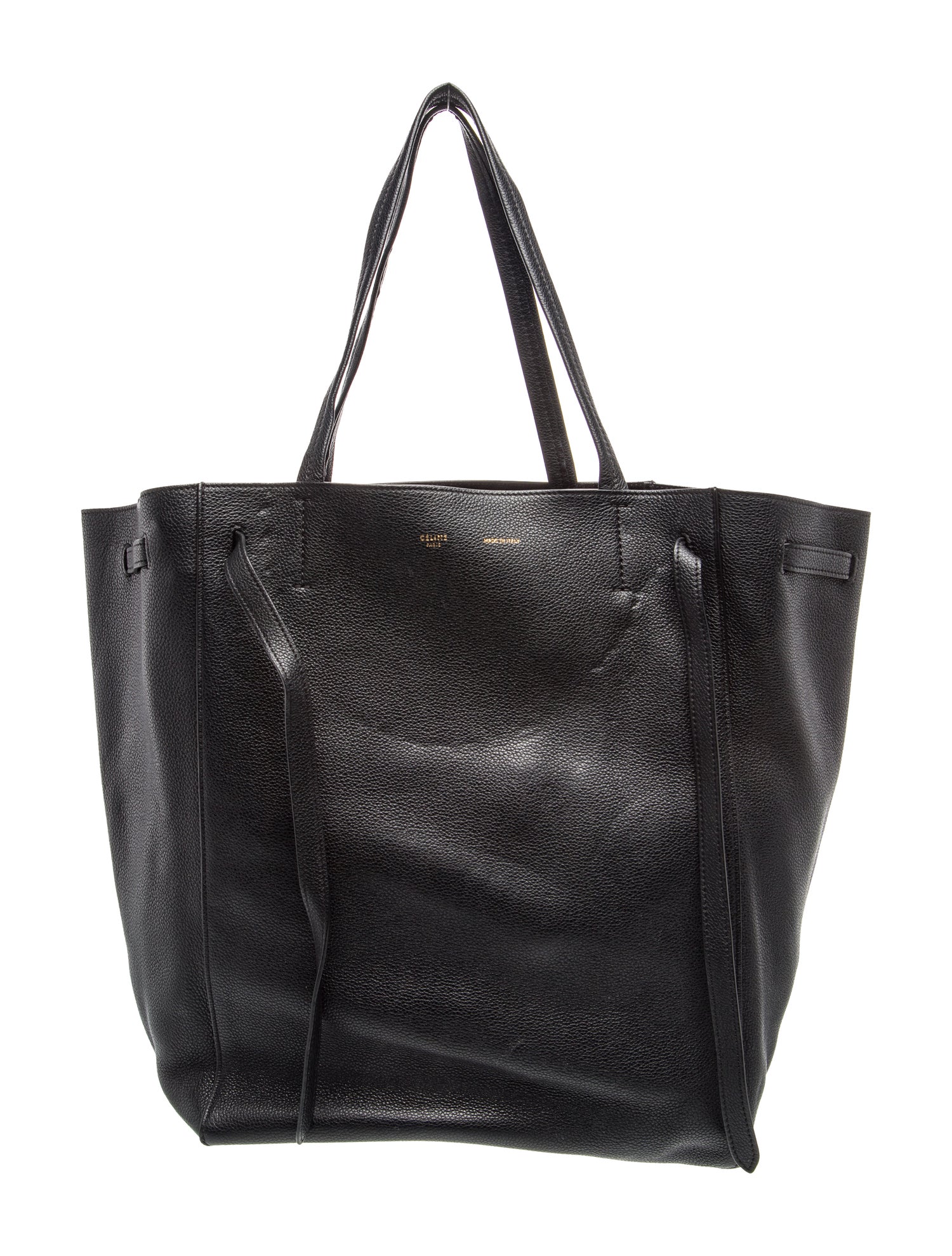 Leather Cabas Phantom w/Belt Medium