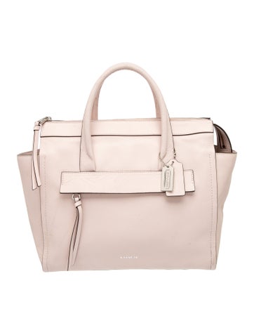 Leather Top Handle Bag